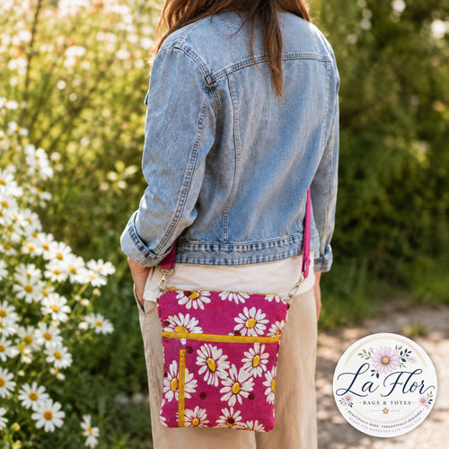 Daisy Bug Duo – One-of-a-Kind Handmade Sling & Crossbody Bags